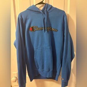 Champion Men's Classic Blue Hoodie